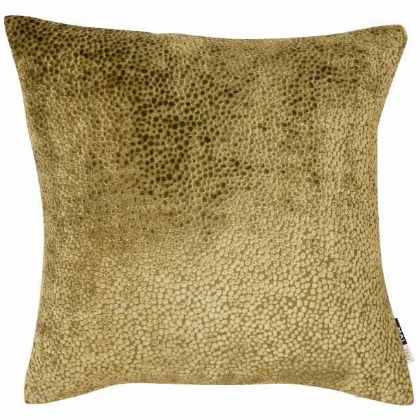 Cut Velvet Dots In Olive Bingham by Malini | Style Our Home