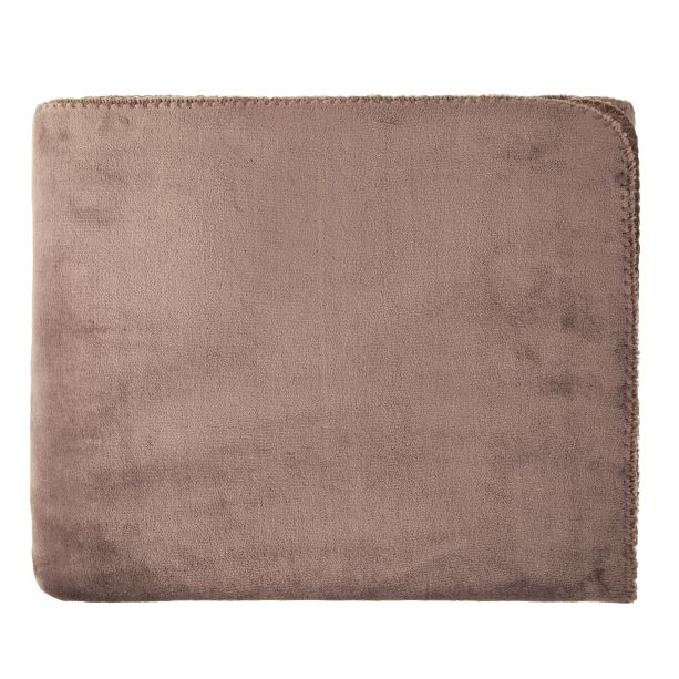 Softest Fleece Throw Coffee by Malini | Style Our Home