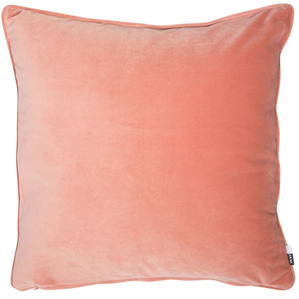 Matt Poly Velvet With Piping Rosewood by Malini | Style Our Home