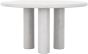 Clio 140cm Chalk Round Dining Table by DTP Interiors | Style Our Home