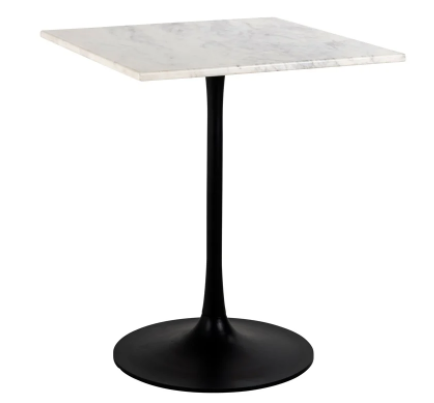 Carlten White Square Bistro Table by Richmond Interiors | Style Our Home 