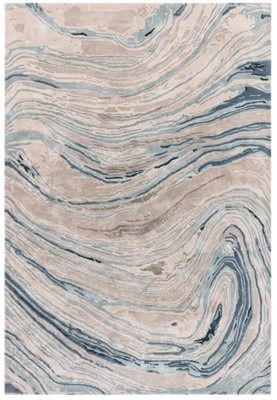 Katherine Carnaby Tuscany Azzuro Marble Rug by Asiatic London | Style Our Home 