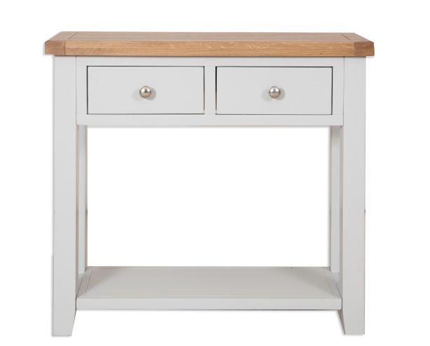 Parisian Grey 2 Drawer Console by IFD | Style Our Home