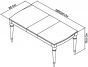 Montreux Washed Oak & Soft Grey 6-8 Extension Dining Table - Style Our Home