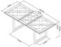 Marque Rustic Oak 4-6 Dining Table - Style Our Home