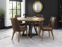 Marque Rustic Oak Circular Dining Table - Style Our Home