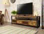 Baumhaus Urban Chic Open Widescreen Television Cabinet - Style Our Home