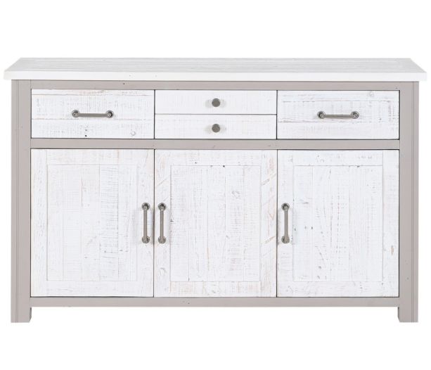 Greystone - Sideboard 3 Door / 4 Drawer by Baumhaus | Style Our Home