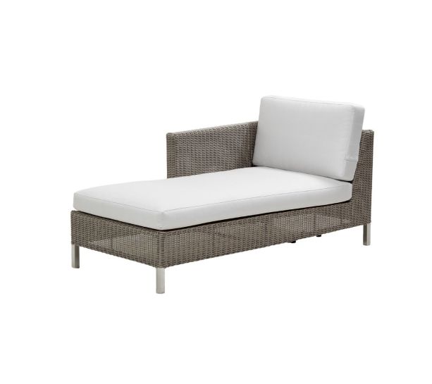 Connect Lounge Module in Taupe by Cane-Line | Style Our Home
