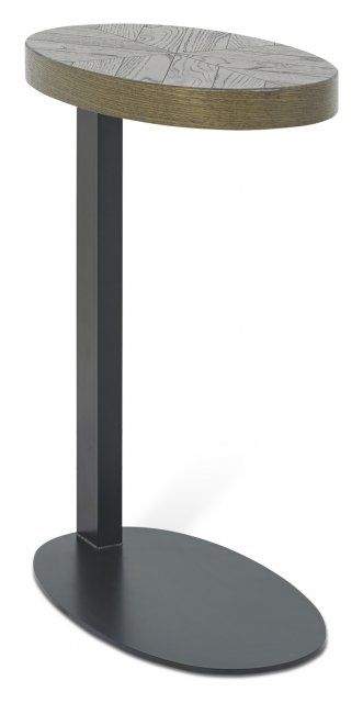 Ellipse Fumed Oak Sofa Table by Bentley Designs | Style Our Home