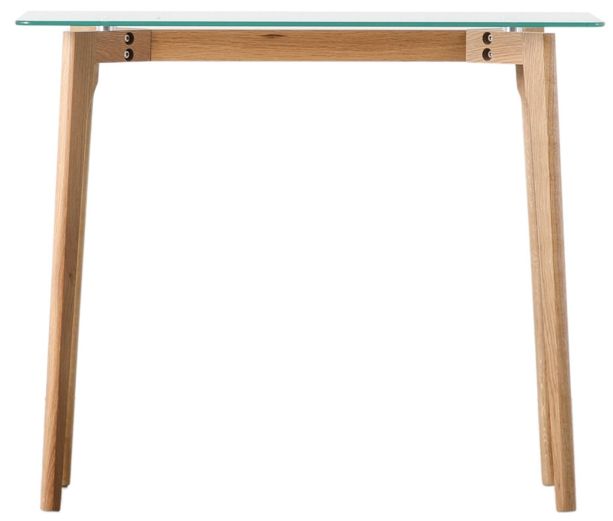Blake Clear Console by Hudson Living | Style Our Home