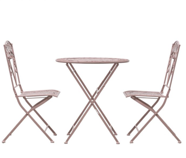 Apulia Coral 2 Seater Bistro Set | Style Our Home