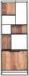 Cosmo 2 Doors Open Racks TV Wall Element Bookcase