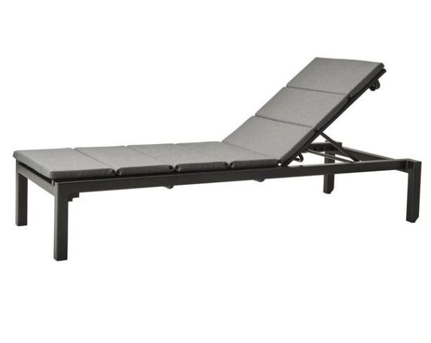 Relax Grey Sunbed - Grey Natté  by Cane-line | Style Our Home