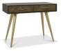 Sienna Fumed Oak & Peppercorn Dressing Table by Bentley Designs | Style Our Home