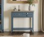 Signature Blue - Reclaimed Small Console Table by Baumhaus | Style Our Home