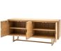 Mella 4 Door sideboard Natural By Gallery Living | Style Our Home