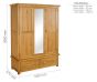 Woburn 3 Door 2 Drawer Wardrobe