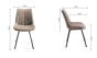 Turin Light Oak 6-10 Seater Table & 8 Fontana Tan Faux Suede Fabric Chairs by Bentley Designs | Style Our Home