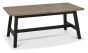 Camden Weathered Oak 4-6 Seater Table & 4 Arm Chairs in Old West Vintage by Bentley Designs | Style Our Home