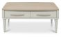 Larsen Scandi Oak & Soft Grey Coffee Table with Drawer by Bentley Designs | Style Our Home