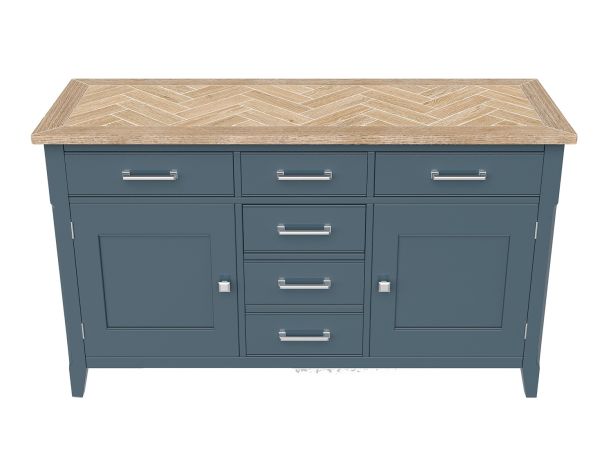 Signature Blue Large Sideboard  by Baumhaus | Style Our Home