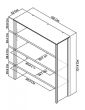 Bergen Oak Wide Top Unit - Style Our Home