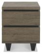 Tivoli Weathered Oak 2 Drawer Nightstand by Bentley Designs | Style Our Home
