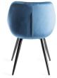 Tivoli Weathered Oak 6-8 Seater Table & 6 Dali Petrol Blue Velvet Chairs by Bentley Designs | Style Our Home