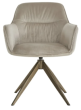 Aline Khaki Velvet Swivel Chair by Richmond Interiors | Style Our Home