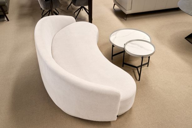 Cove Sofa - Avery Velour Cream