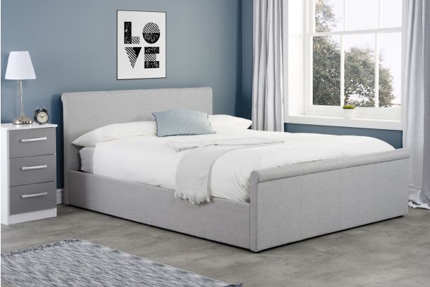 Stratus Double Ottoman Bed