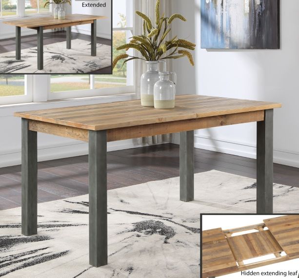 Urban Elegance - Reclaimed Extending Dining Table by Baumhaus | Style Our Home