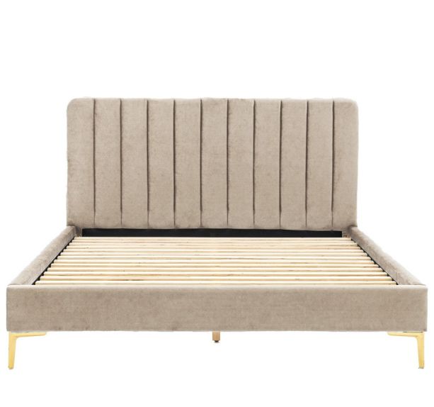 Penstone Kingsize Bedstead Latte By Gallery Living | Style Our Home 