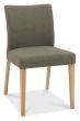 Bergen Oak Upholstered Black Gold Dining Chair (a pair) - Style Our Home