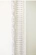 Gaia Vintage White Antique Design Large Leaner Mirror
