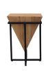 Natural Crest Large Side Table by Jali Editions  | Style Our Home