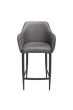 L45 Vintage Grey Stool by Indus Valley