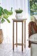 Aspect White Round Side Table with Rack by Monologue | Style Our Home