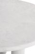 Clio 140cm Chalk Round Dining Table