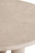 Clio 140cm Sand Round Dining Table