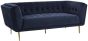 Harmony Blue Velvet Sofa by Prestige | Style Our Home