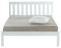 Denver White 4'6 Double Bed