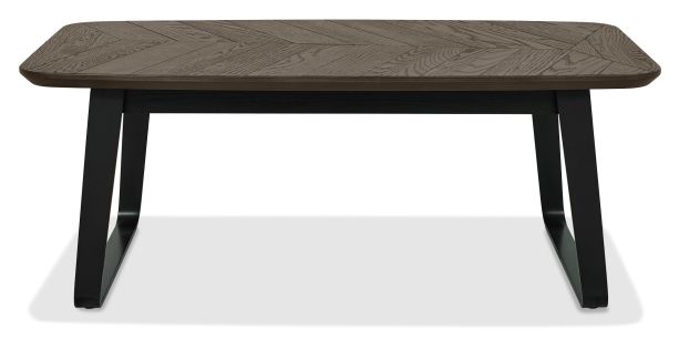 Emerson Weathered Oak & Peppercorn Rectangular Coffee Table by Bentley Designs | Style Our Home