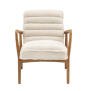 Datsun Cream Armchair by Gallery Living | Style Our Home