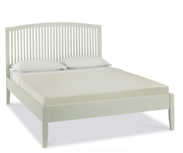 Ashby Soft Grey Slatted Bedstead Small Double - Style Our Home 