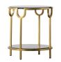Berrow Side Table Black by Hudson Living | Style Our Home