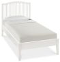 Ashby White Single Slatted Bedstead - Style Our Home