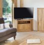 Baumhaus Mobel Oak Corner Television Cabinet - Style Our Home