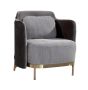 Gemma Lounge Chair - Grey by Tommy Franks | Style Our Home